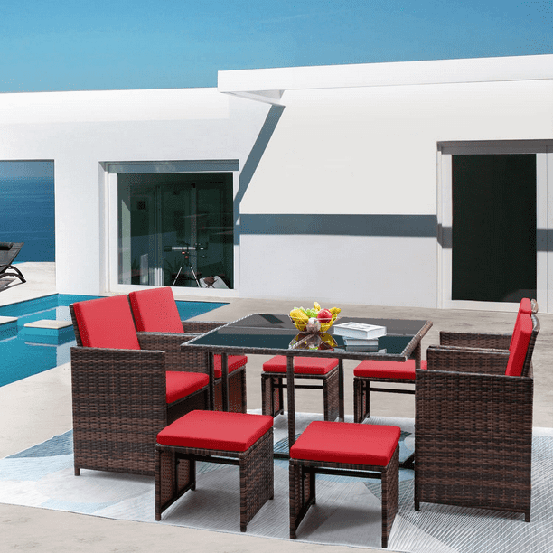 Small patio dining table set shop