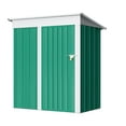Vineego Metal Outdoor Storage Shed 5FT x 3FT, Steel Utility Tool Shed