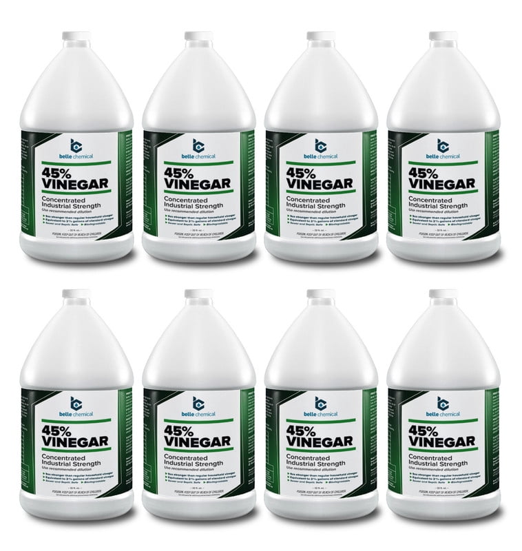 45% Vinegar, Concentrated Industrial Strength (8 gallons)