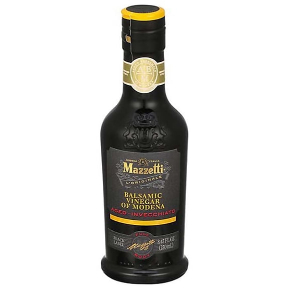 Mazzetti - Balsamic Vinegar 5Leaf Black, 8.45oz | Pack of 6