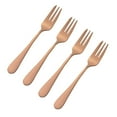 thumbnail image 1 of Viners Select 4-Piece Pastry Fork Set | Copper, 1 of 2