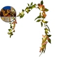 thumbnail image 1 of Vines with Lights Battery Operated, Fairy Lights Leaves with Timer, Vines String Lights for Bedroom, Dorm, Wall, Garden, Party, Christmas, Wedding Decor, 1 of 3