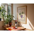 Grape Kitchen Vineyard Dreams Rustic Grapes Kitchen Dining Room Poster, Poster Only ...