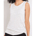 thumbnail image 1 of Vineyard Vines Casual Knits Linen Tank in White XS B4HP, 1 of 2
