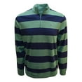 thumbnail image 1 of Vineyard Vines Men's Alumni Stripe 1/4 Zip Pullover Shep Shirt (XS) X-Small $125.00, 1 of 2
