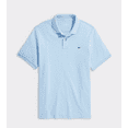 thumbnail image 1 of Vineyard Vines Men's Blue Heritage Pique Polo, Small, 1 of 1