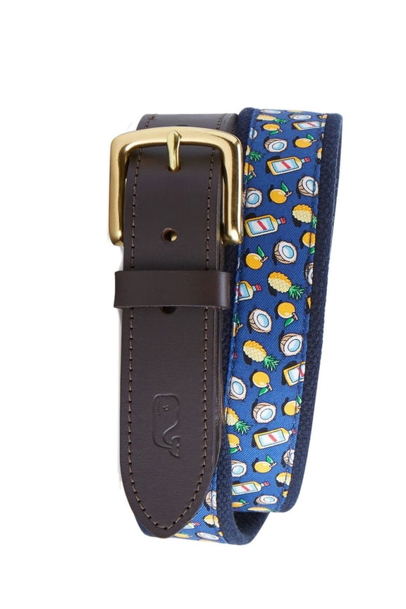 Men's Canvas Pain Killer Club Belt in Moonshine $58.00 Size 30