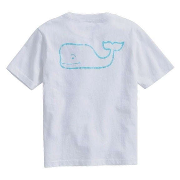 Vineyard Vines Men's Vintage Whale Graphic Pocket Tee Short Sleeve White Cap $42 (XS) X-Small