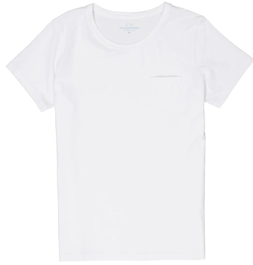 White T-shirts with Pocket White T-shirts with Pocket