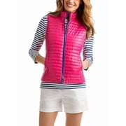 Vineyard Vines Womens Puffer Vest Rhododendron Pink $158.00 S Small