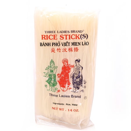 Vinh Sanh Trading Three Ladies Rice Stick, 14 oz