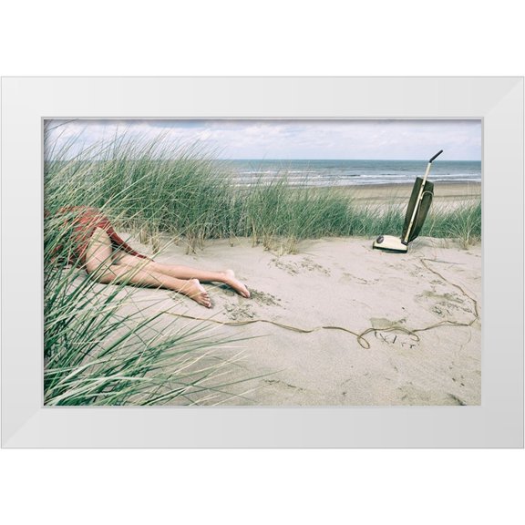 Vink, Hans 14x11 White Modern Wood Framed Museum Art Print Titled - -Hoover-