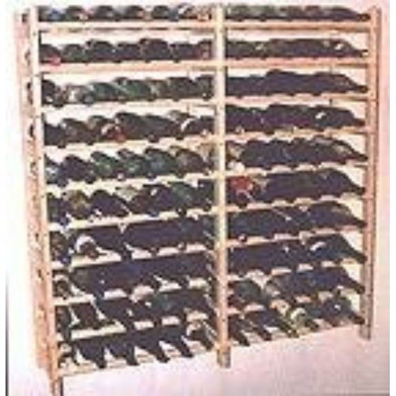 Vinland 120 Bottle Wine Rack, 12 wide by 10 high, Garden, Lawn, Maintenance