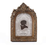 Small Vintage 3x3 Square Picture Frame, Mini Antique Ornate Photo Frame,  Table Top Display and Wall Hanging Home Decor, Old Fashioned Photo Gallery