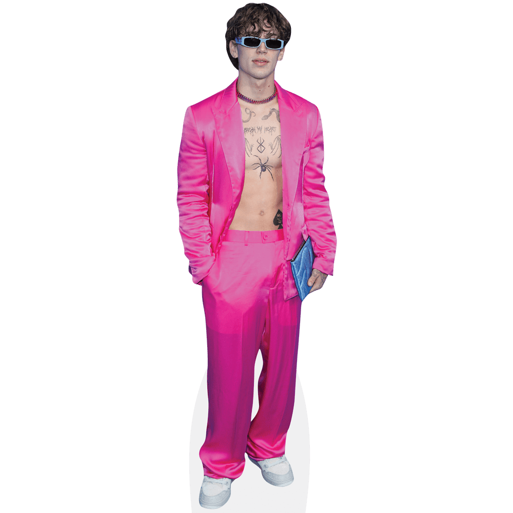 Vinnie Hacker (Pink Suit) Mini Cardboard Cutout Standee