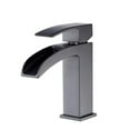 thumbnail image 1 of Vinnova 102111-BAF-GM Liberty Single-Handle Basin Bathroom Faucet, Gun Metal, 1 of 5