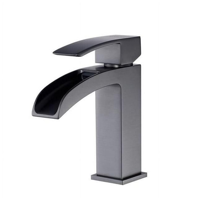 Vinnova 102111-BAF-GM Liberty Single-Handle Basin Bathroom Faucet, Gun Metal