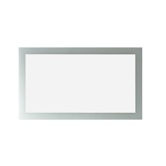 Vinnova Callista 48" Rectangle LED Lighted Bathroom Vanity Wall Mirror, Clear