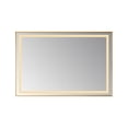 thumbnail image 1 of Vinnova Teruel 48" Rectangle Gold Aluminum Framed LED Wall Mount Bathroom Vanity Mirror, 1 of 9