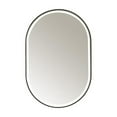 thumbnail image 1 of Vinnova Design 24'' Oval LED Lighted Accent Bathroom/Vanity Wall Mirror, 1 of 11