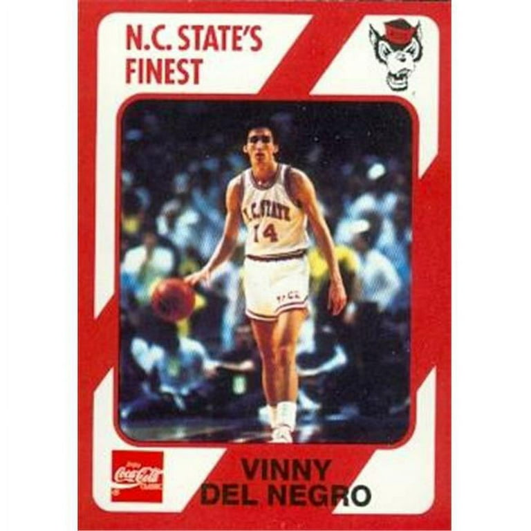 Vinny Del Negro Basketball Card North Carolina State) 1989