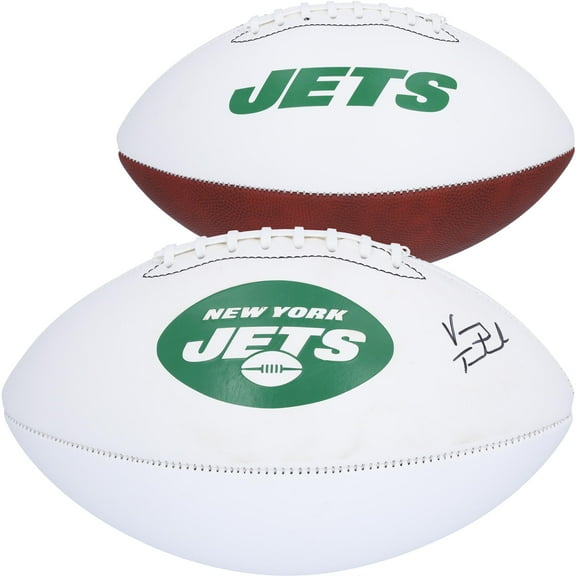 Vinny Testaverde New York Jets Autographed Franklin White Panel Football - Fanatics Authentic Certified