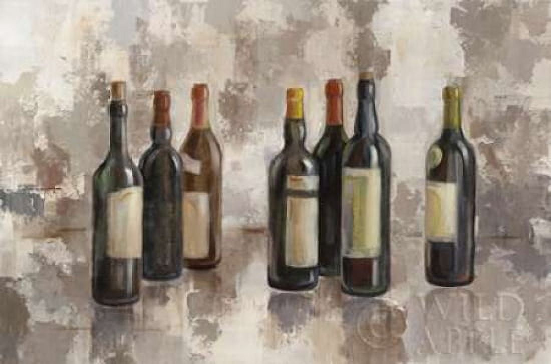 Vino Marsala no Words Gray Canvas Art - Silvia Vassileva (24 x 36)