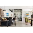 thumbnail image 1 of Vino Pins – Metal Wall Mounted Wine Bottle Rack for Drywall or Wood Surfaces - Stylish Modern Wine Storage with Label Forward Design (Matte Black, 2 Bottles), 1 of 8