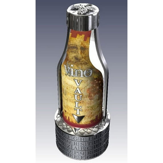 Vino Vault Wine Bottle Puzzle Brain Teaser With the Spin the Bottle Game Set