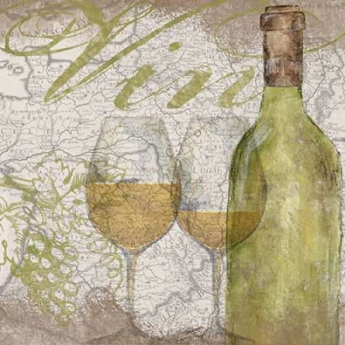 Vino and Vin II Canvas Art - Tara Reed (24 x 24)