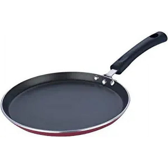 Vinod Cookware Nonstick Induction Dosa Tawa 25cm, Black, (IZOT 250)