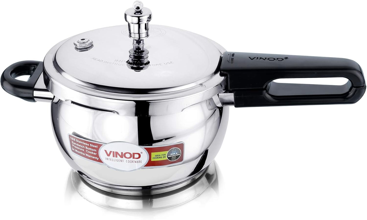 Vinod Pressure Cooker Stainless Steel –Handi Pot Liter