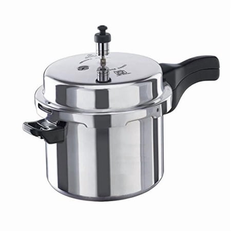 Vinod VA-5L High Quality Aluminum Pressure Cooker, 5-Liter