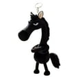 thumbnail image 1 of Vinoic Horse Ornament - 2026 Year of The Horse Plush Keychain, Mascot Luck Charm for Bag, Good Luck Gift Pendant Doll, Cute Black Horse Figurine, Plush Doll, 1 of 9