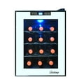 thumbnail image 1 of Vinotemp 12-Bottle Mirrored Thermoelectric Wine Cooler, 1 of 8
