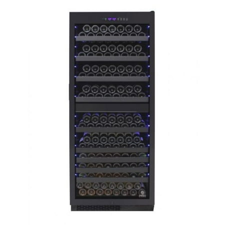 Vinotemp - EL-300TS 270-Bottle Dual Zone Wine Cooler - Black