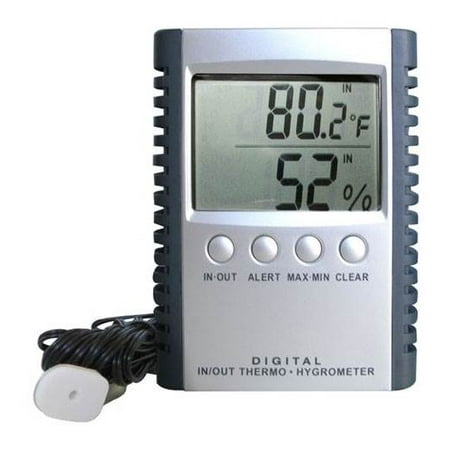 Vinotemp Epicureanist Plastic Thermohygro Wine and Humidity Gauge (Set of 2)