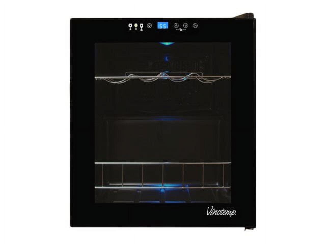 Vinotemp VT15 TS Wine cooler width 16.9 in depth 18.9 in