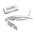 thumbnail image 1 of Vinoyin Red Premium Stainless Steel Waiters Corkscrew, Bottle Opener and Foil Cutter, 1 of 5
