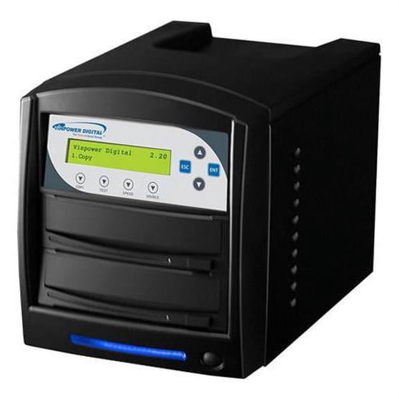 Vinpower Digital Shark-S1T-BK SharkCopier 1 Target DVD CD Duplicator Tower Black Color