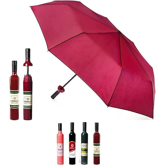 Vinrella 149-A Wine Bottle Umbrella Burgundy