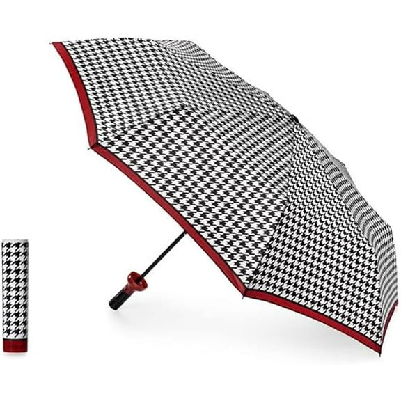 Vinrella 176-A Wine Bottle Umbrella Houndstooth