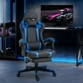 thumbnail image 1 of Vinsetto High Back Office/Sport Chair w/Reclining Rear Adjustable Height, Blue, 1 of 9