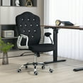 thumbnail image 1 of Vinsetto Home Office Chair with Adjustable Height and Tilt, Black, 1 of 10