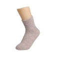 thumbnail image 1 of Vinsonshop 2 Pairs Womens Slipper Socks Womens Fuzzy Socks Fluzzy Socks Crew Socks for Women Cute Fuzzy Socks Thermal Socks Comfortable Socks for Women Khaki One Size, 1 of 3