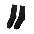 thumbnail image 1 of Vinsonshop Boot Socks for Women - Thick Winter Knit Warm Socks - Gifts for Women Black One Size, 1 of 3