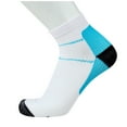 thumbnail image 1 of Vinsonshop Compression Socks Running Socks Ankle Compression Socks Athletic Socks Cycling Socks Low Cut Socks Hiking Socks Blue L/XL, 1 of 3
