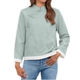 thumbnail image 1 of Vinsonshop Embroidered Tops for Women Elegant Embroidered Boho Tops Boho Tunic Dressy Casual Summer Boho Peasant Tops Summer Gauze Shirts Tunic Tops Summer Blouses for Women (M-4XL), 1 of 9