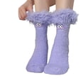 thumbnail image 1 of Vinsonshop Funny Monster Fuzzy Socks Cozy Winter Cabin Socks Warm Lounge Plush Socks Soft Socks, 1 of 3
