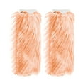 thumbnail image 1 of Vinsonshop Fuzzy Leg Warmers Brown Leg Sleeve Leg Warmer Socks Y2k Socks Fluffy Leg Warmers Y2k Leg Warmers for Women Winter Cute Leg Warmers Pink 3 M, 1 of 6